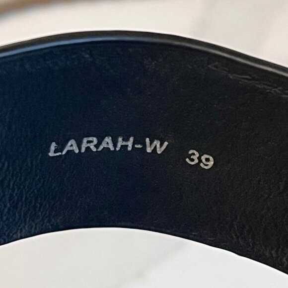 EOS Larah Wedge Espadrille Platform Black Sandal Size 8.5 (39) - Picture 16 of 16